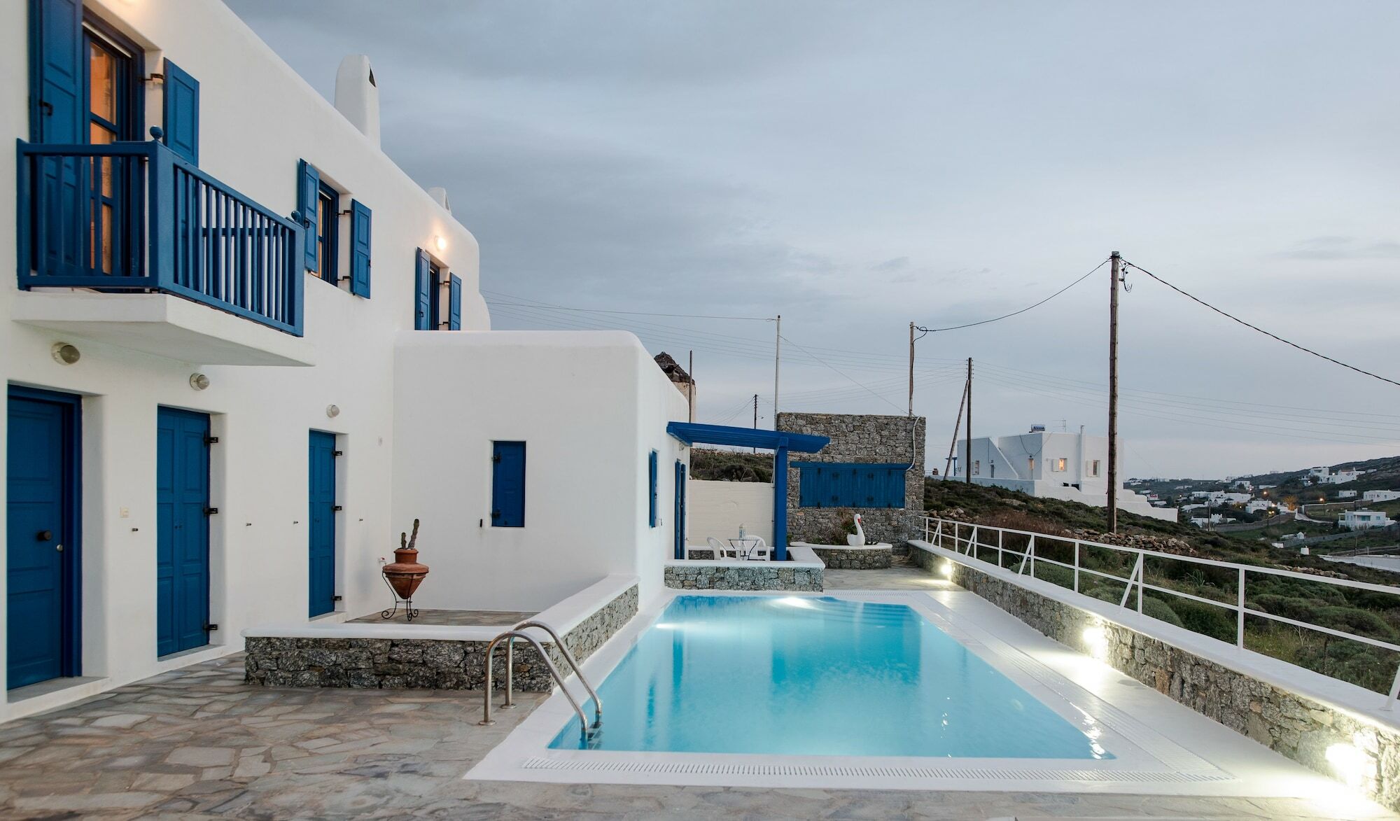Mykonos Pro-Care Suites Ano Mera Luaran gambar